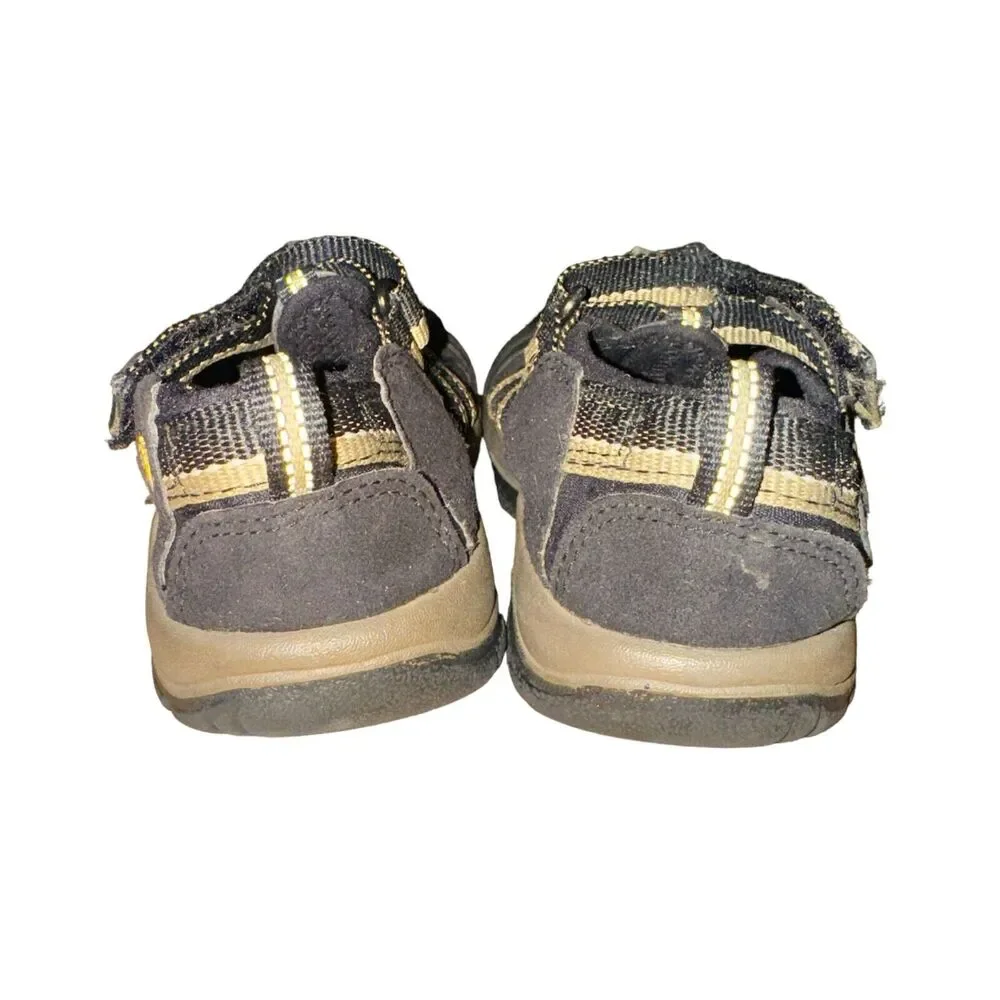 Keen Kids Newport H2 Sandals Boy's Size 13 Brown Adjustable Strap Water Sport